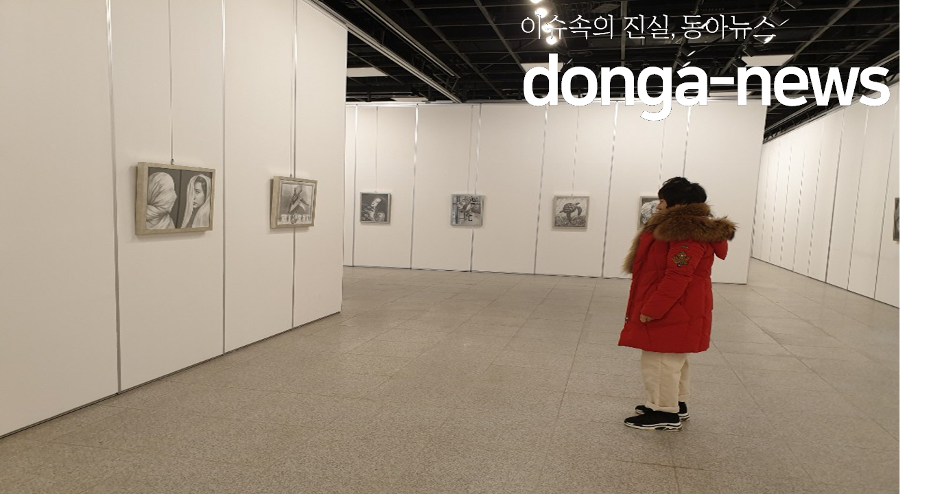  고등학생들의 수준 있는 드로잉 작품 관람하러 오세요.