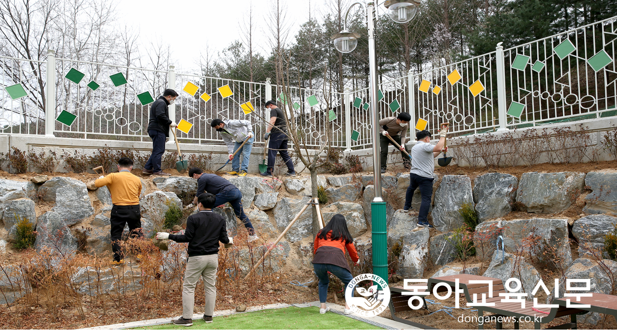   대전교육청, 2021년 나무심기 행사 실시