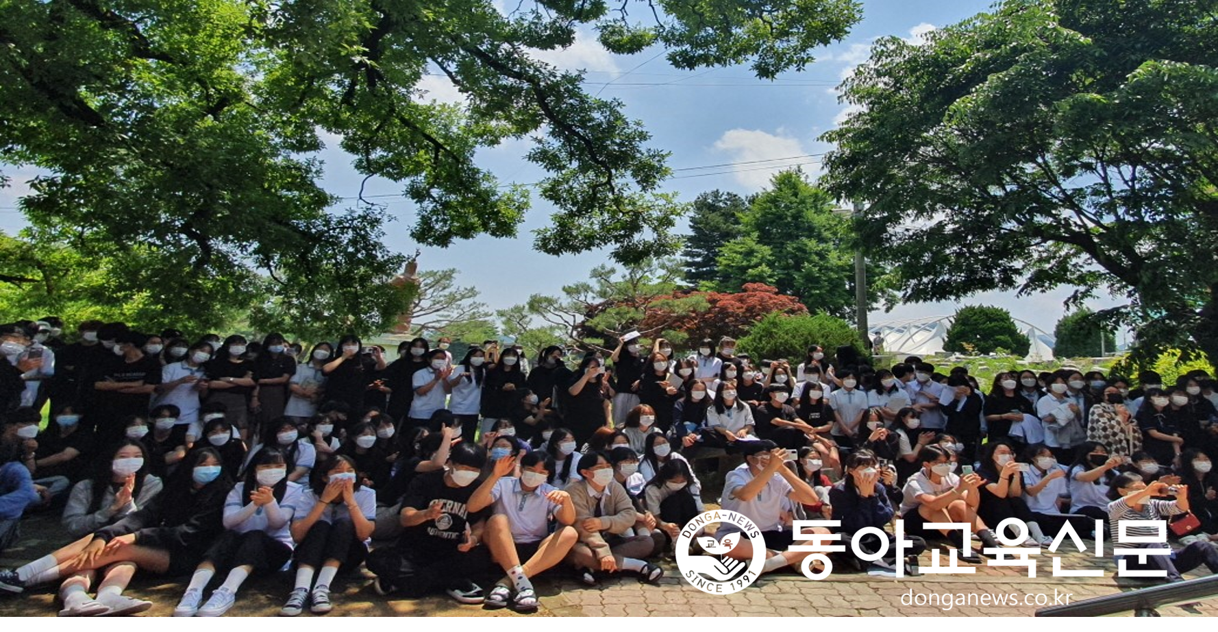  음성고등학교, 교내 작은 음악회 개최