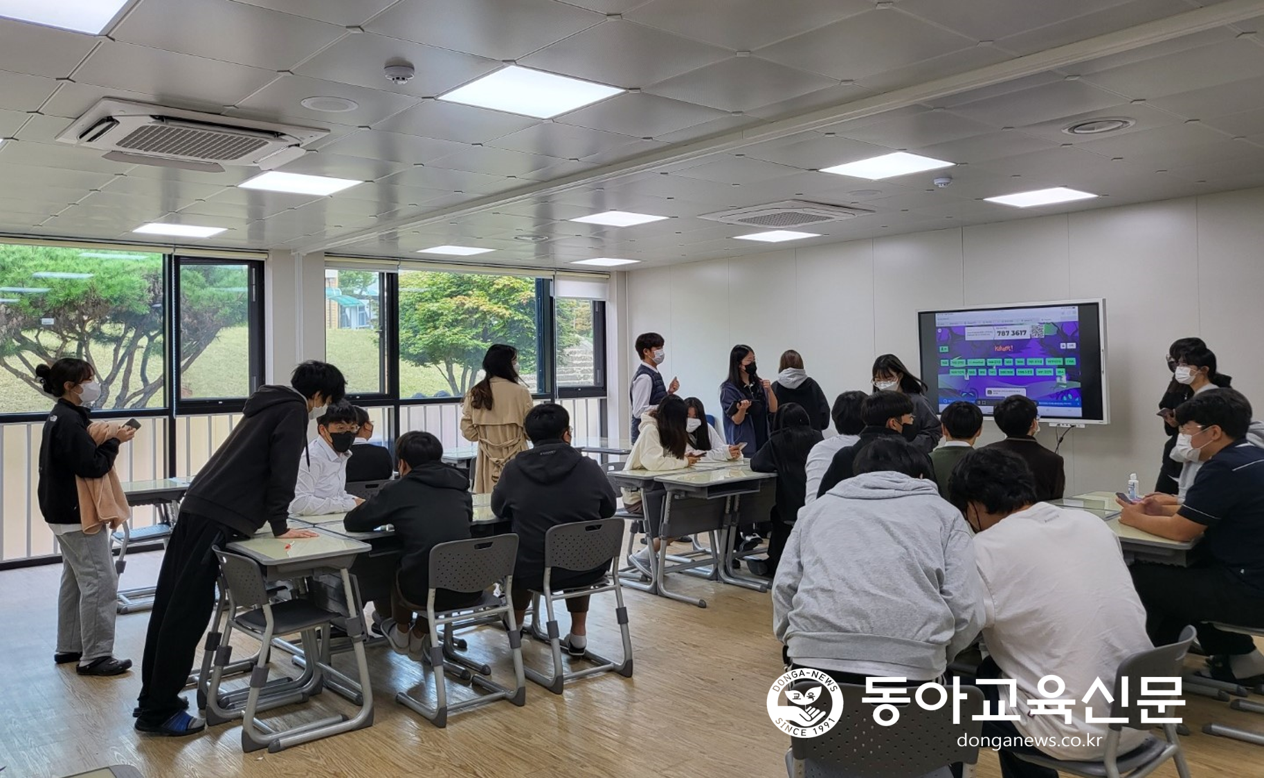   음성고등학교, 576돌 한글날 기념 행사 운영